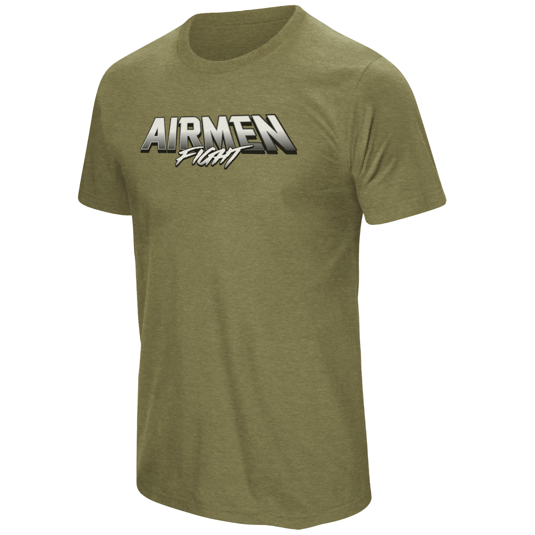 Airmen Fight Military Green Tee