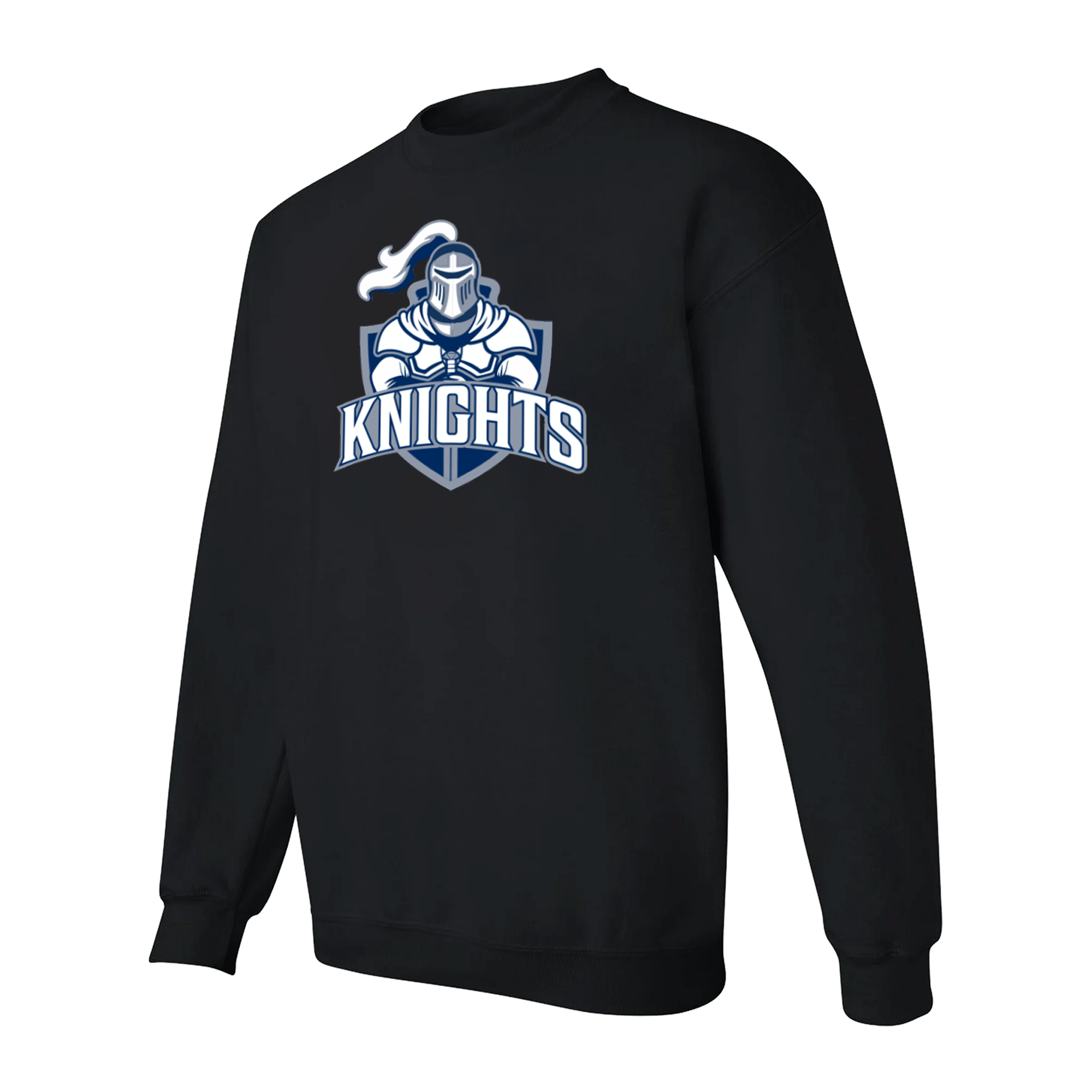 CCA Knights Black Crewneck Sweatshirt