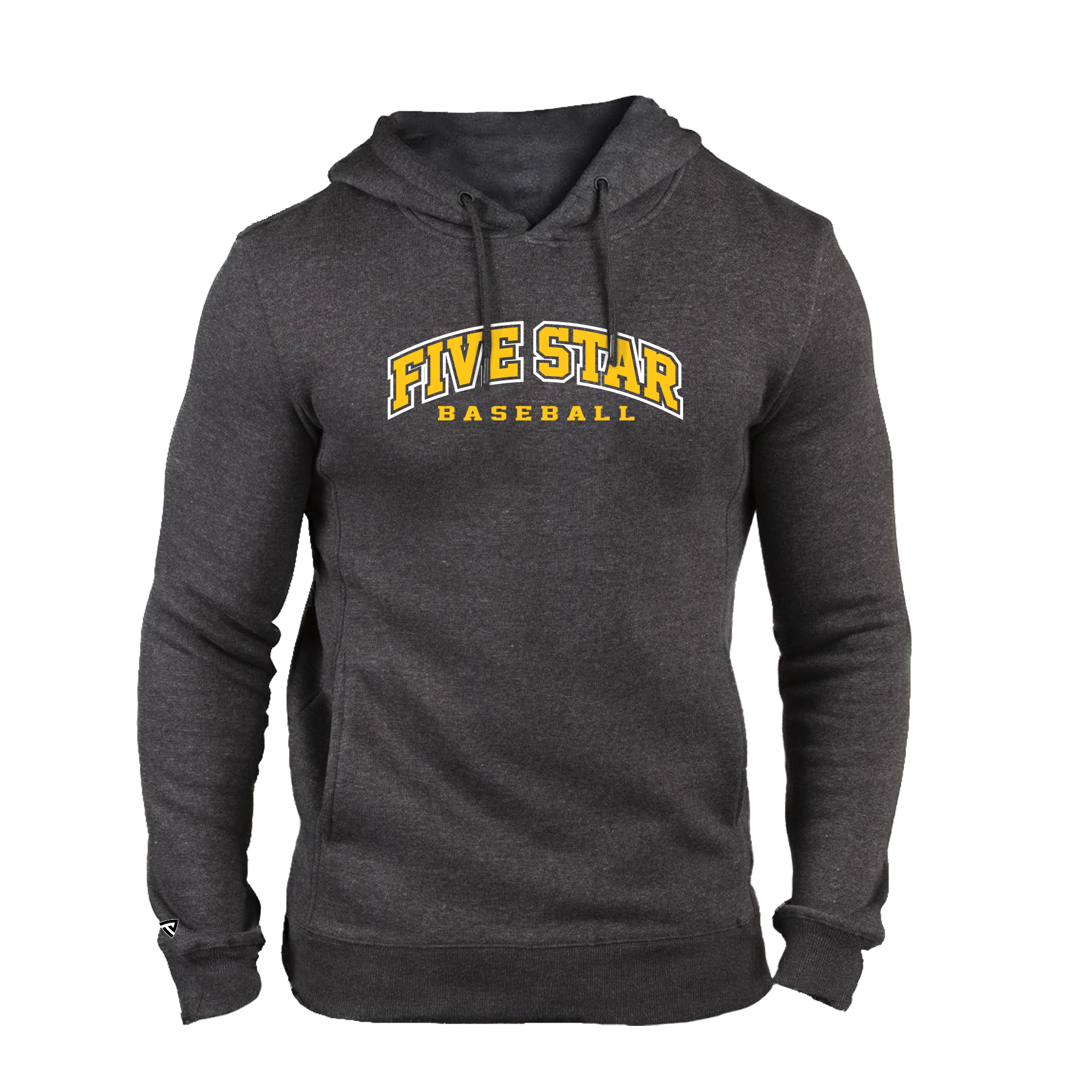 Five Star Baseball Charcoal Hoodie