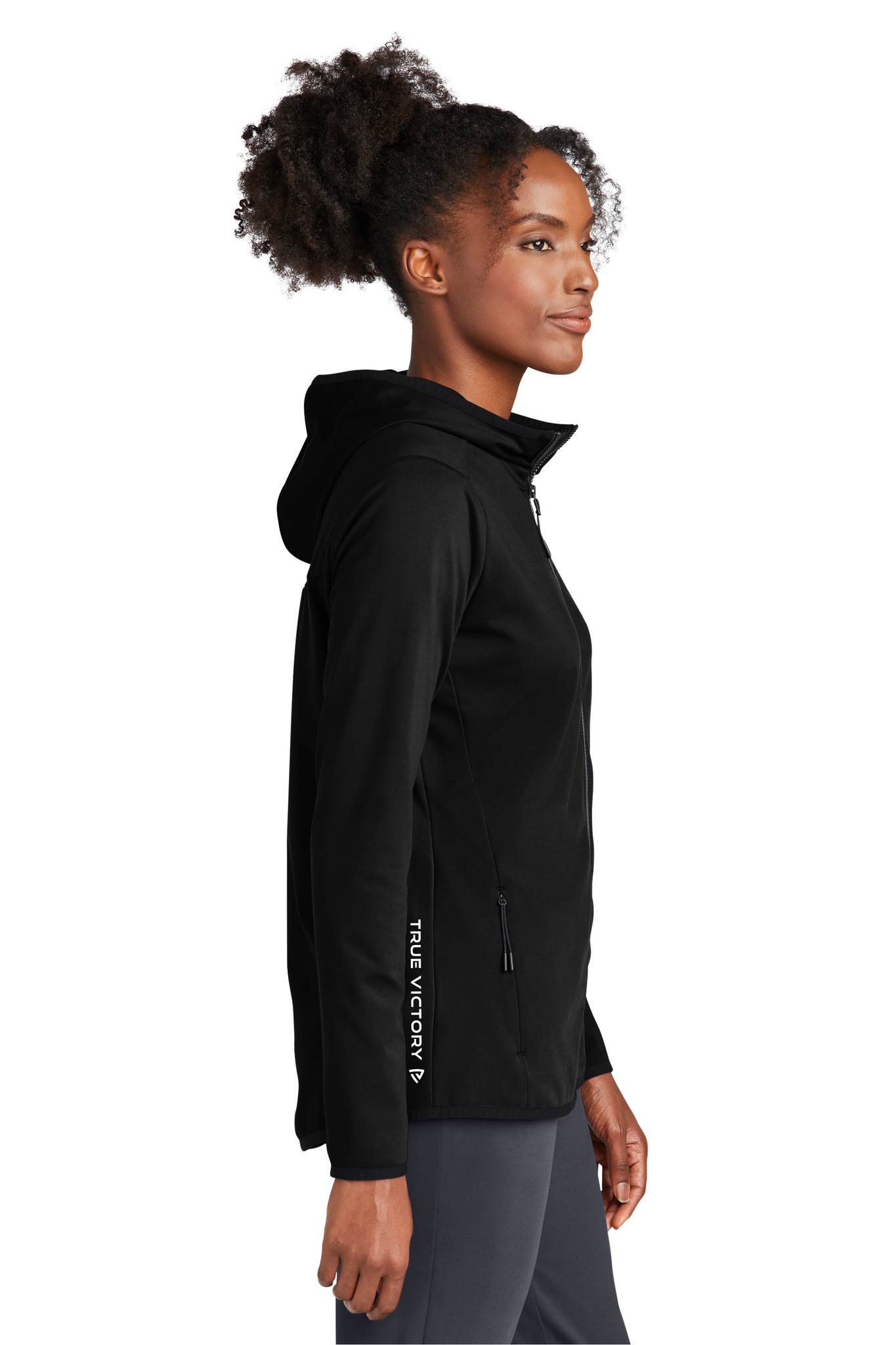 Women's True Victory Elite Black Full-Zip