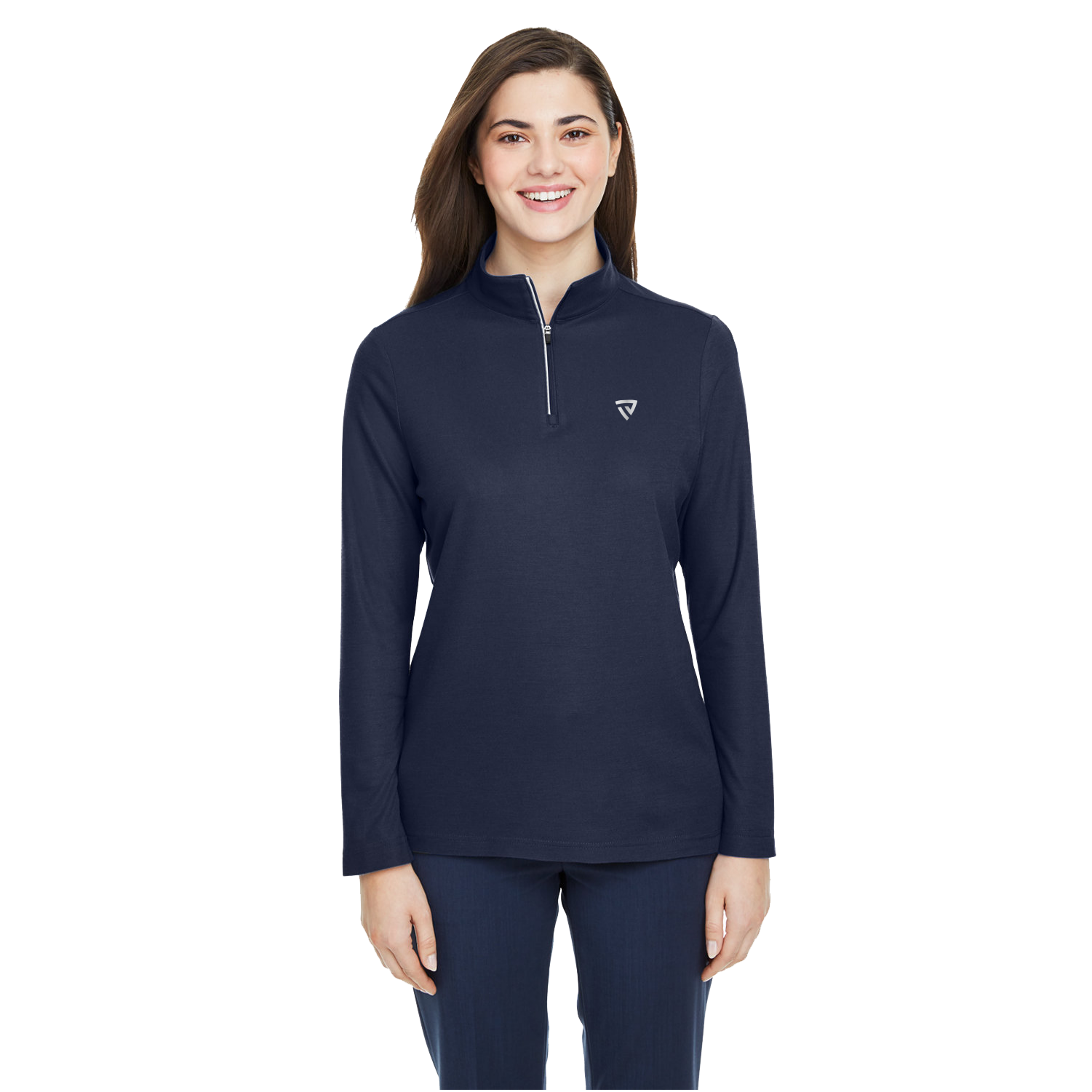 Women's True Victory Navy Quarter Zip