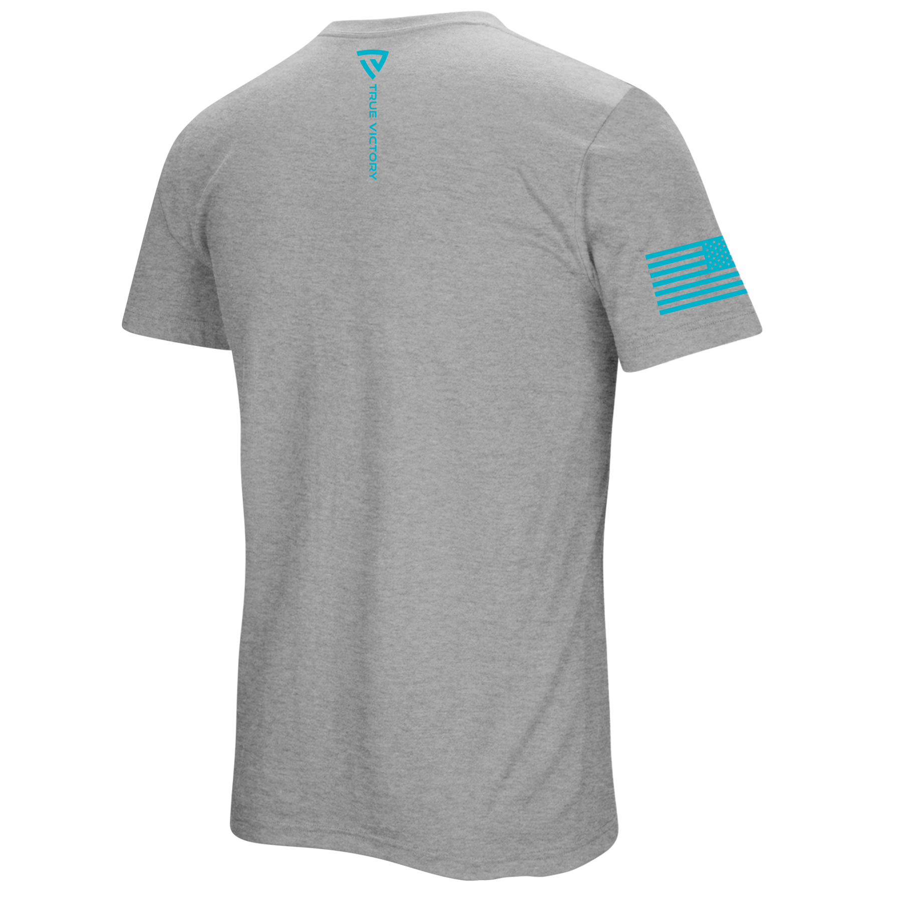 Men's RU TRUE Heather Gray Tee