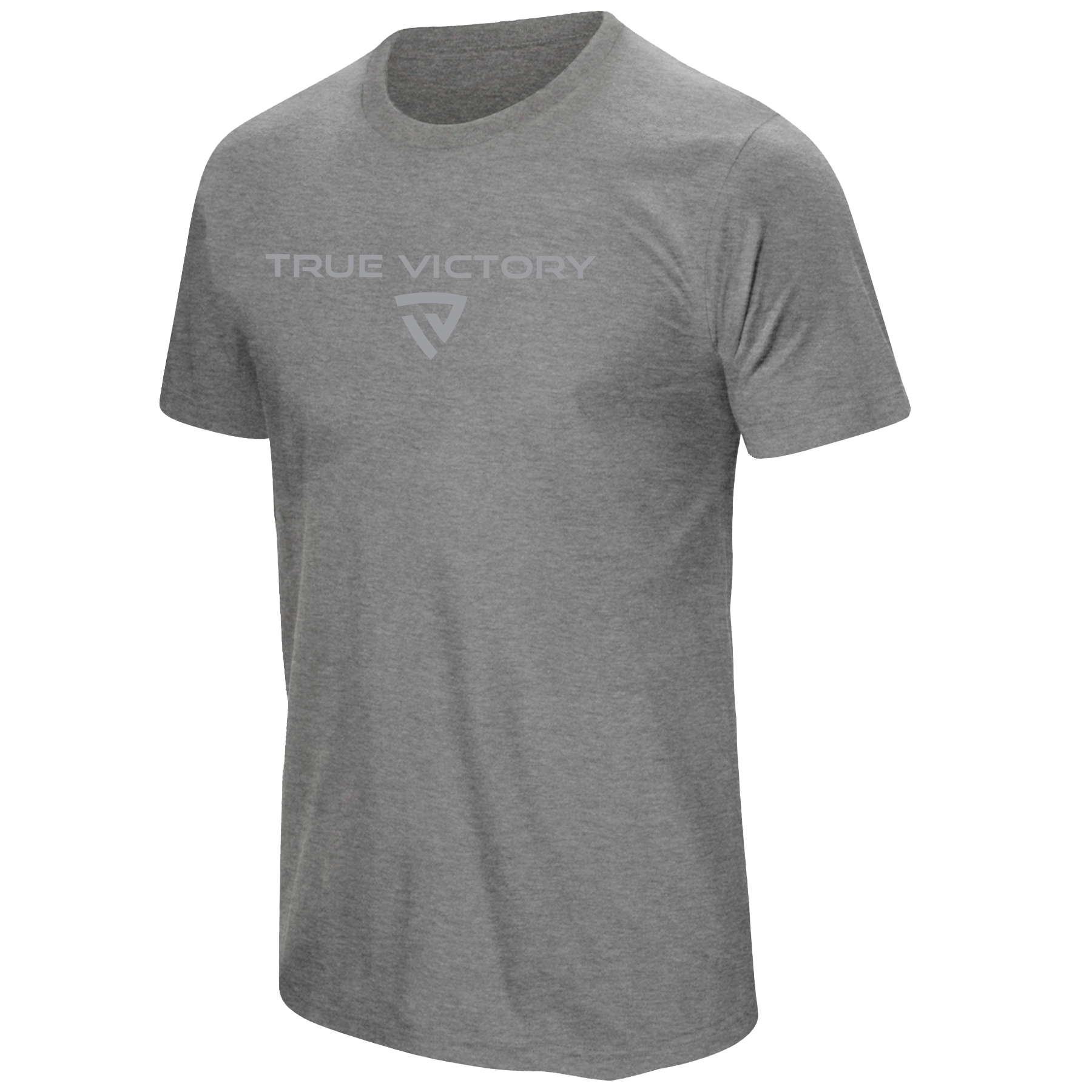 Men's Victorious Heather Gray Tee