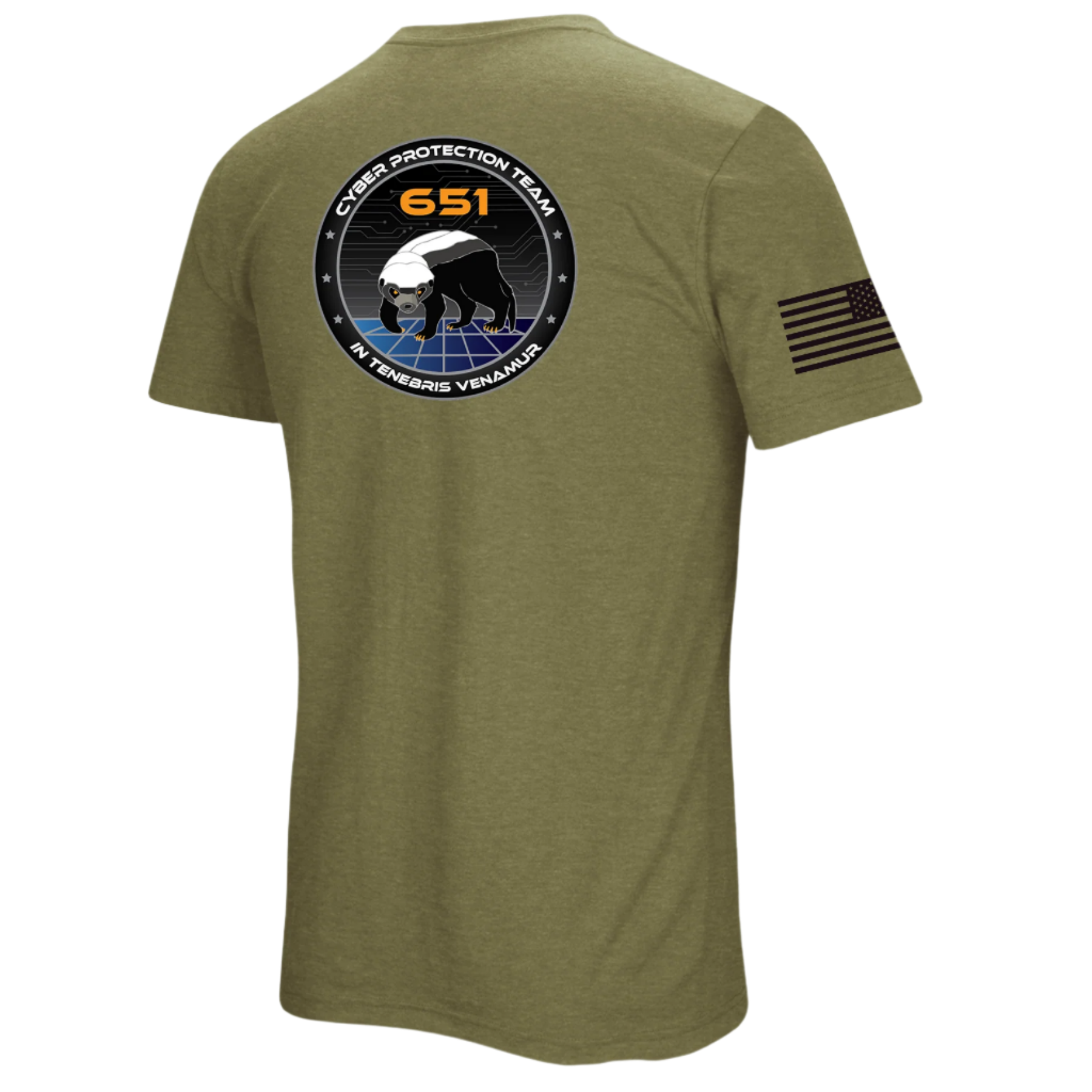 MCCOB 651st Military Green Tee