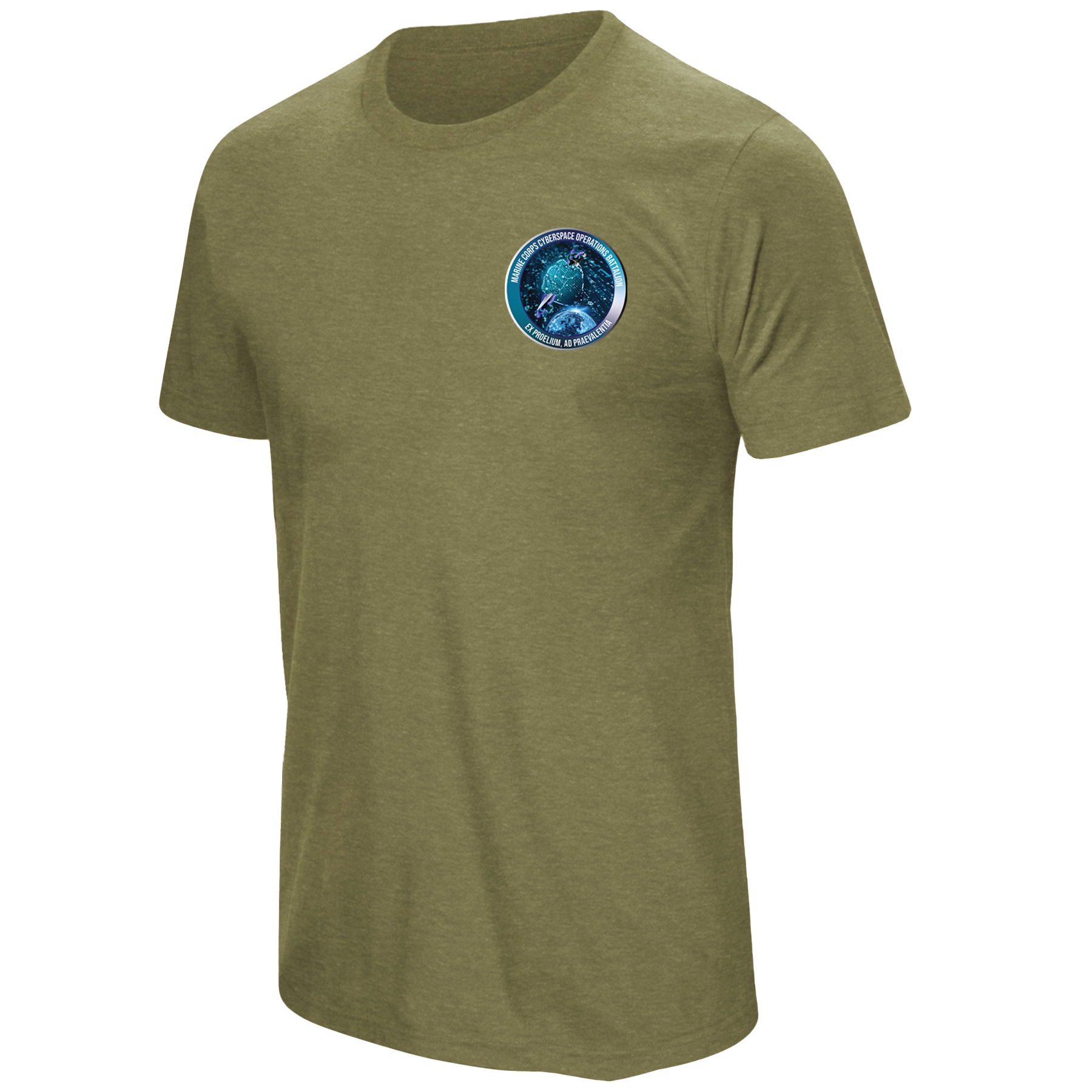 MCCOB 650th Military Green Tee