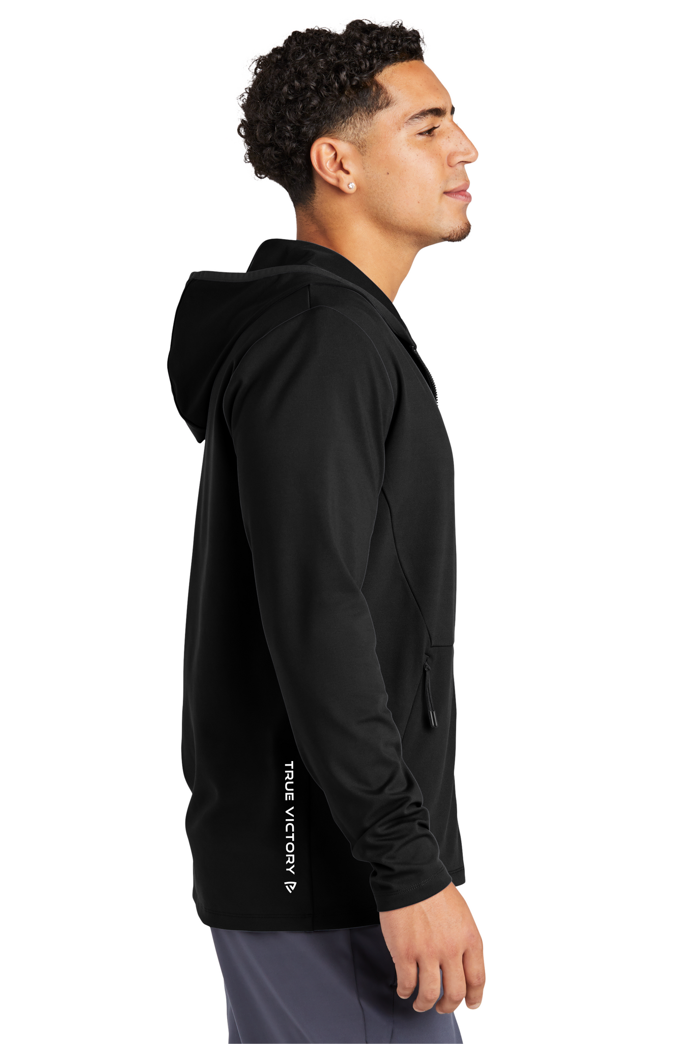 Men's True Victory Elite Black Full-Zip