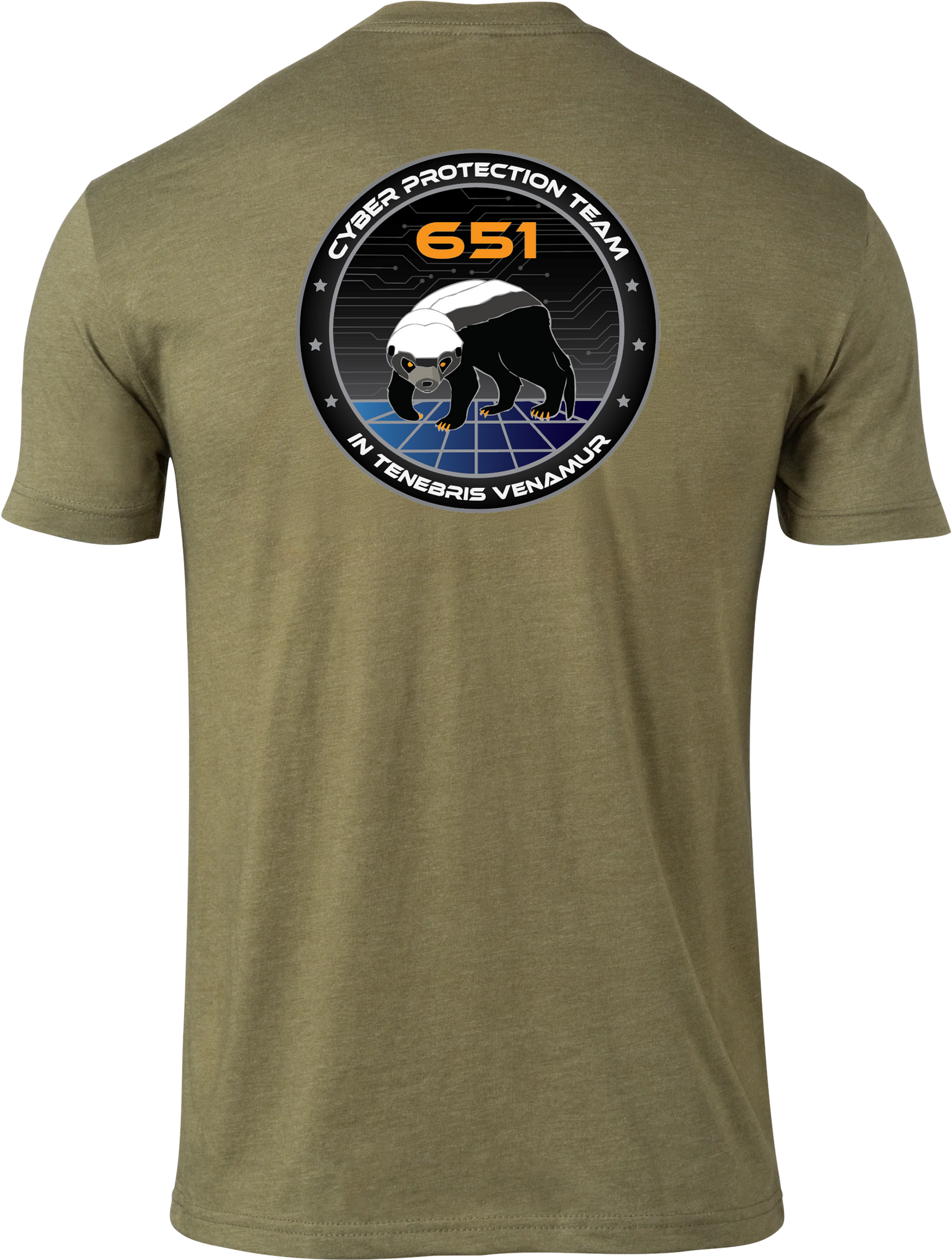 MCCOB 651st Military Green Tee