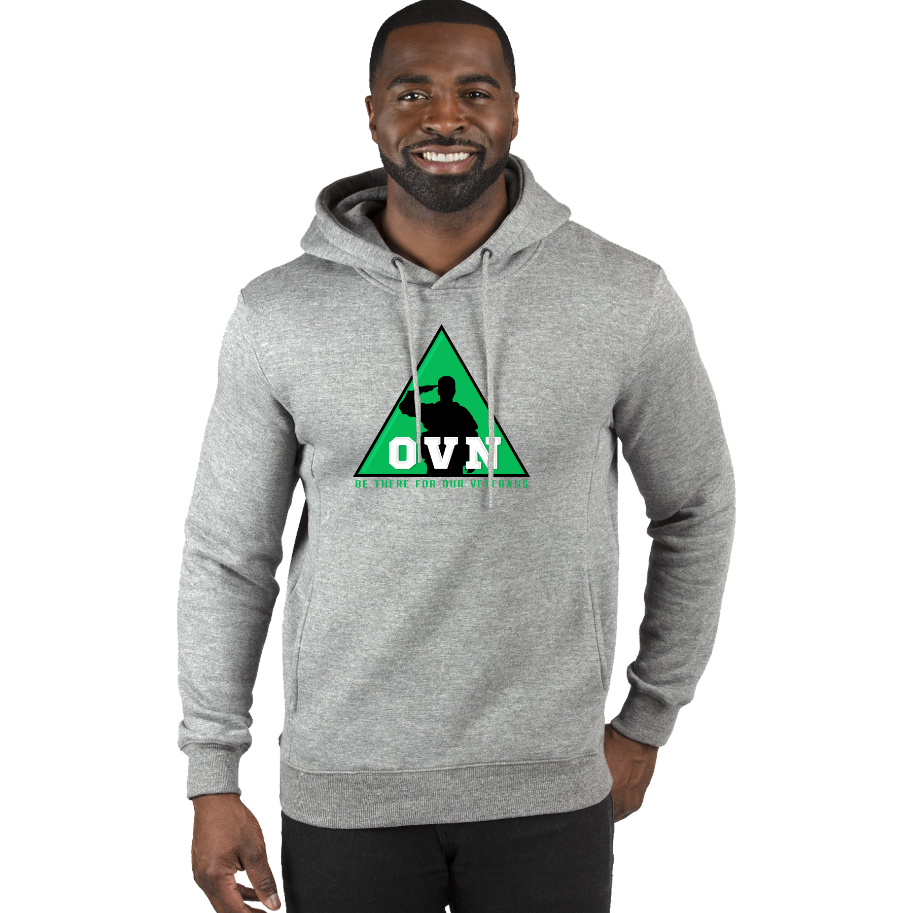 OVN Heather Gray Hoodie