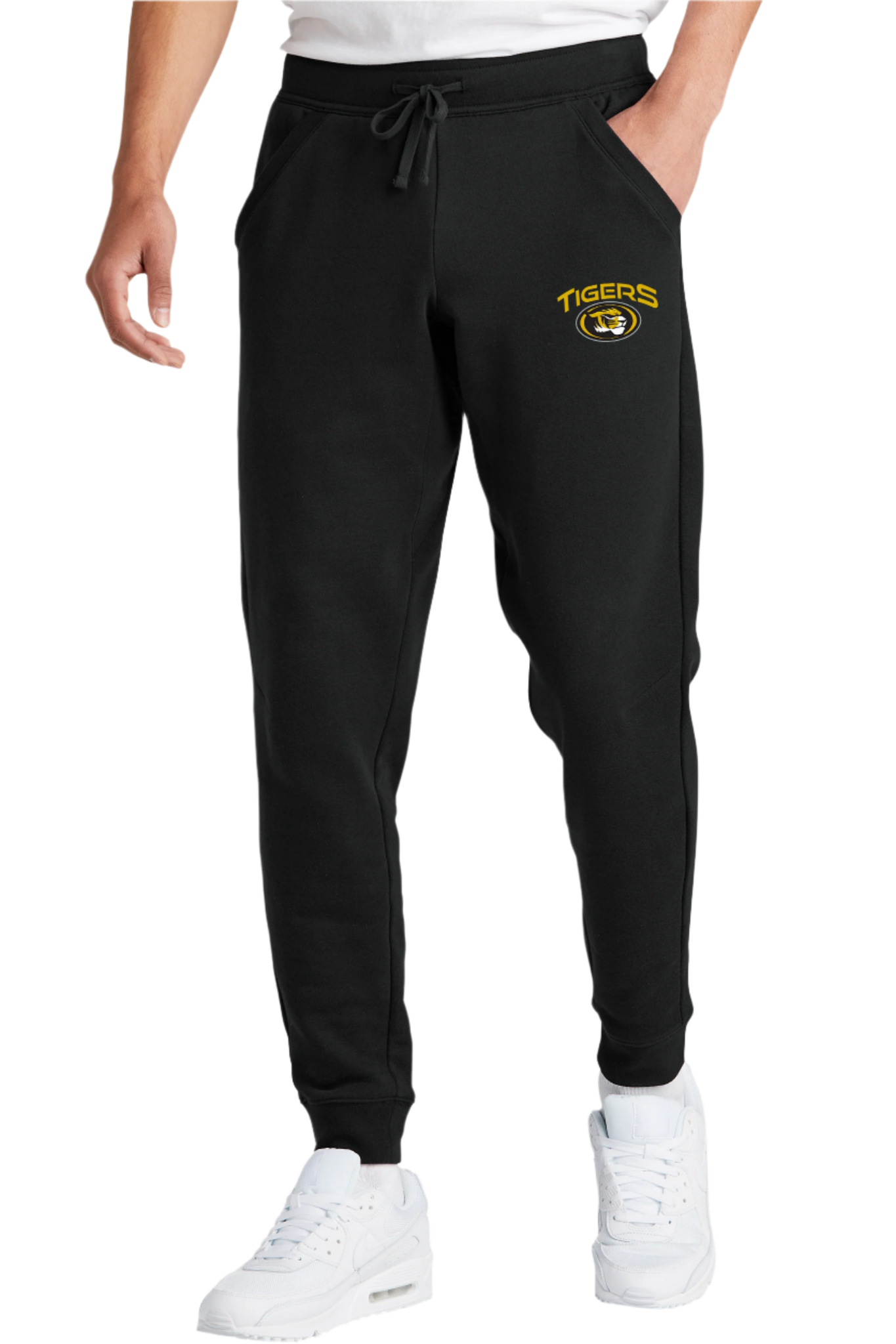 TCF True Fleece Black Joggers