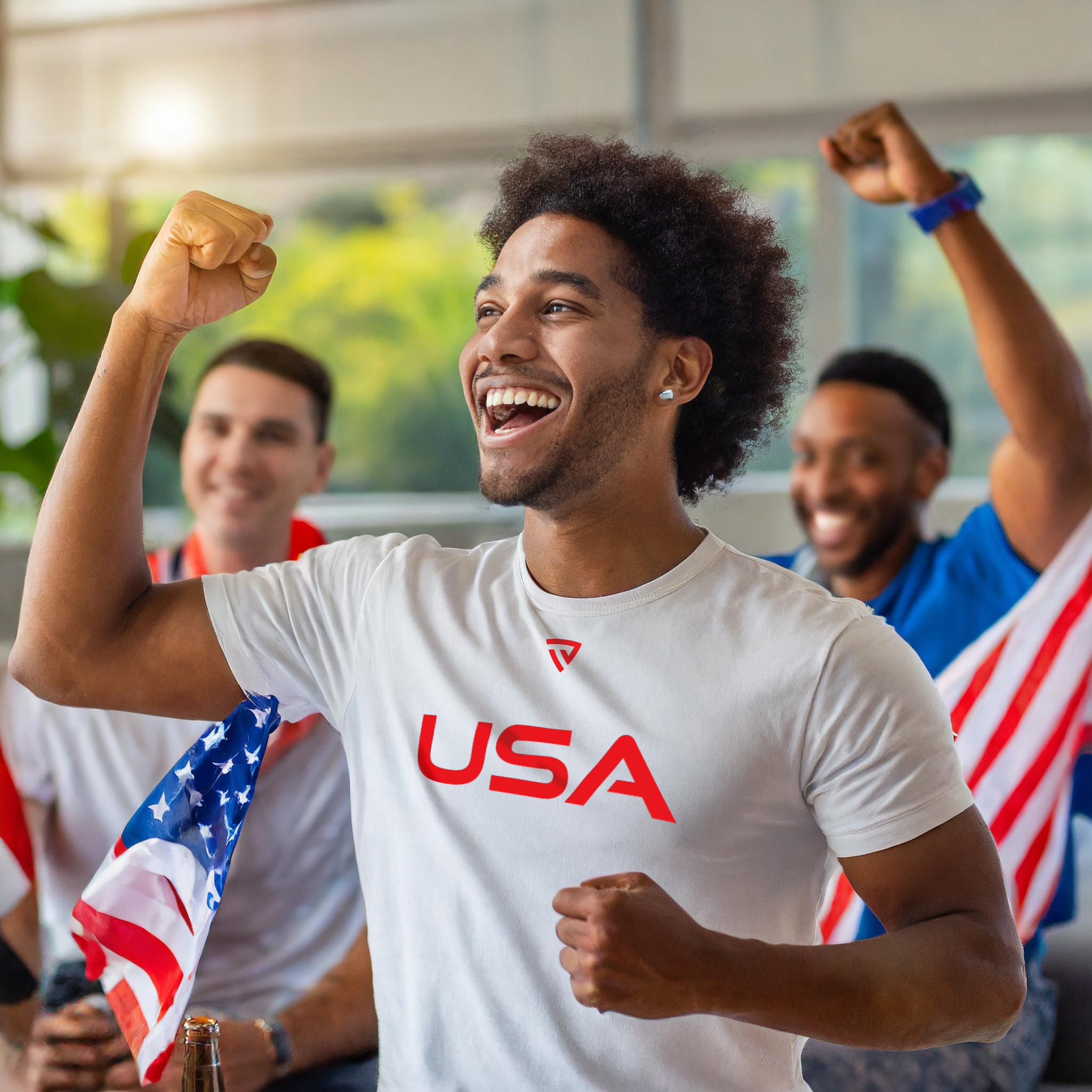 True Victory Team USA White Tee