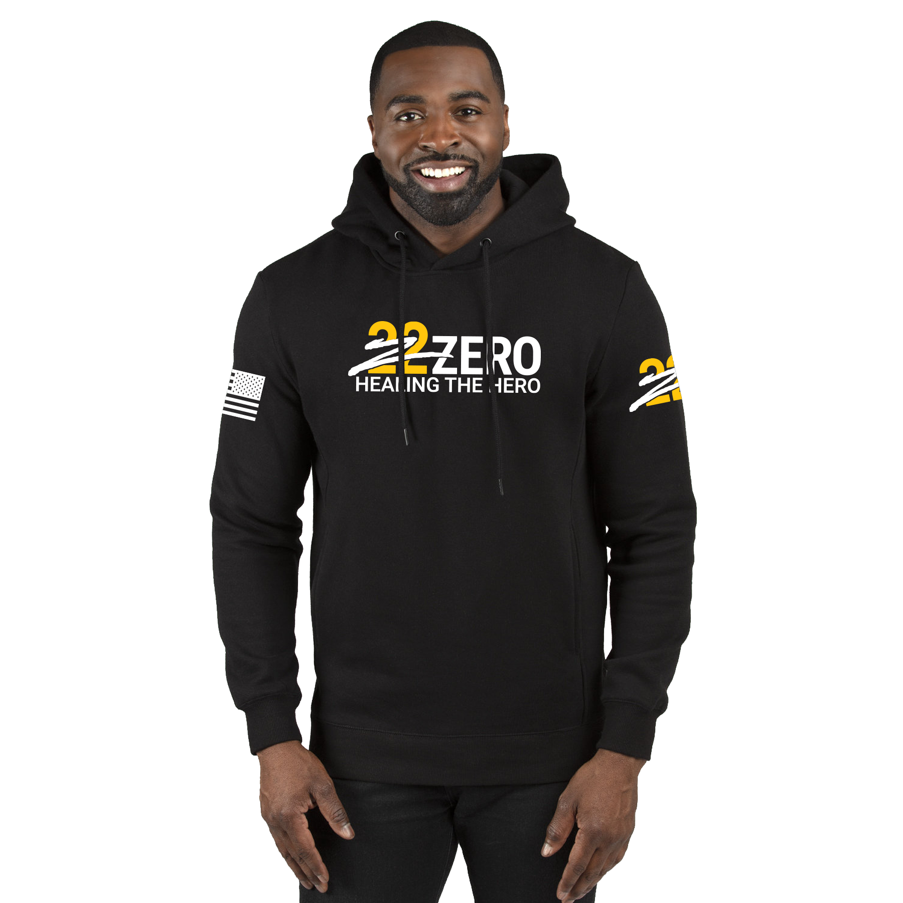 Healing the Hero Black Hoodie