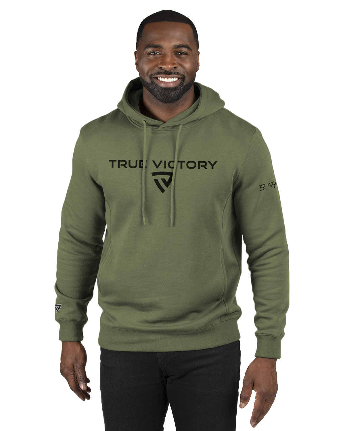 Victorious X Eli Harris Signature Series Military Green Hoodie