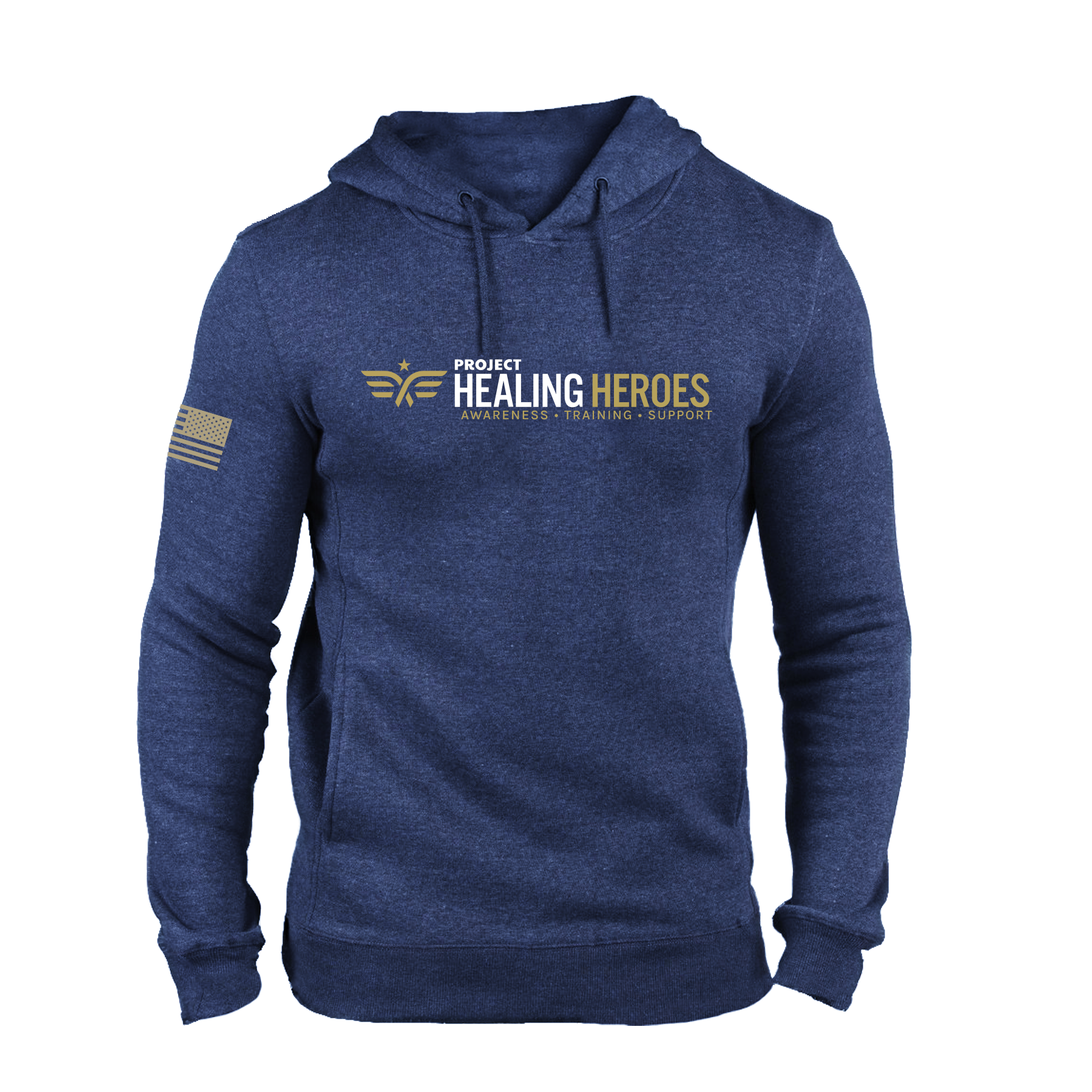 Project Healing Heroes Navy Hoodie