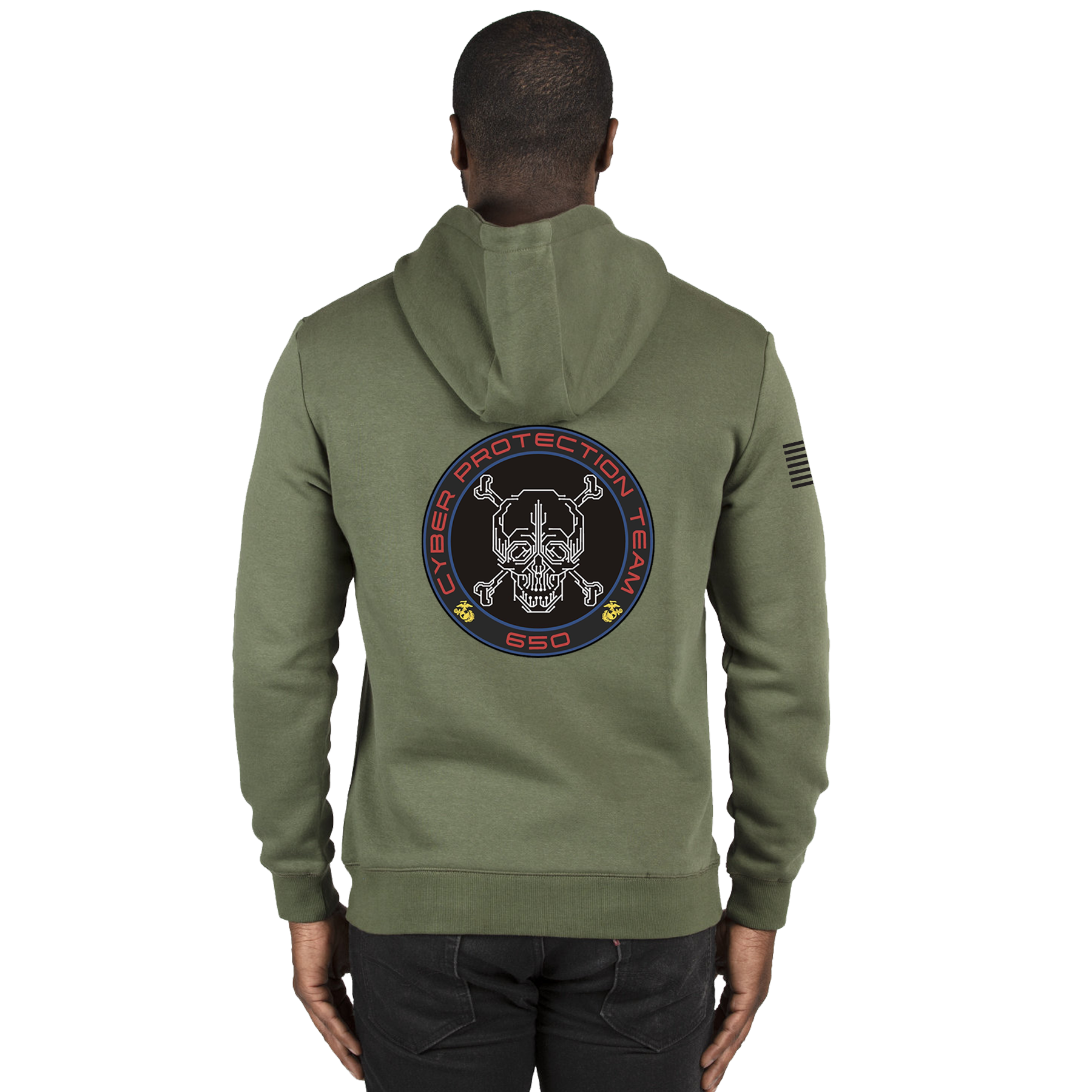 MCCOB 650th Military Green Hoodie