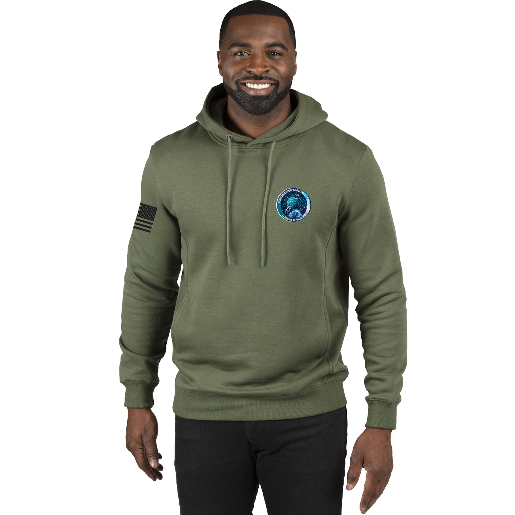 MCCOB 650th Military Green Hoodie