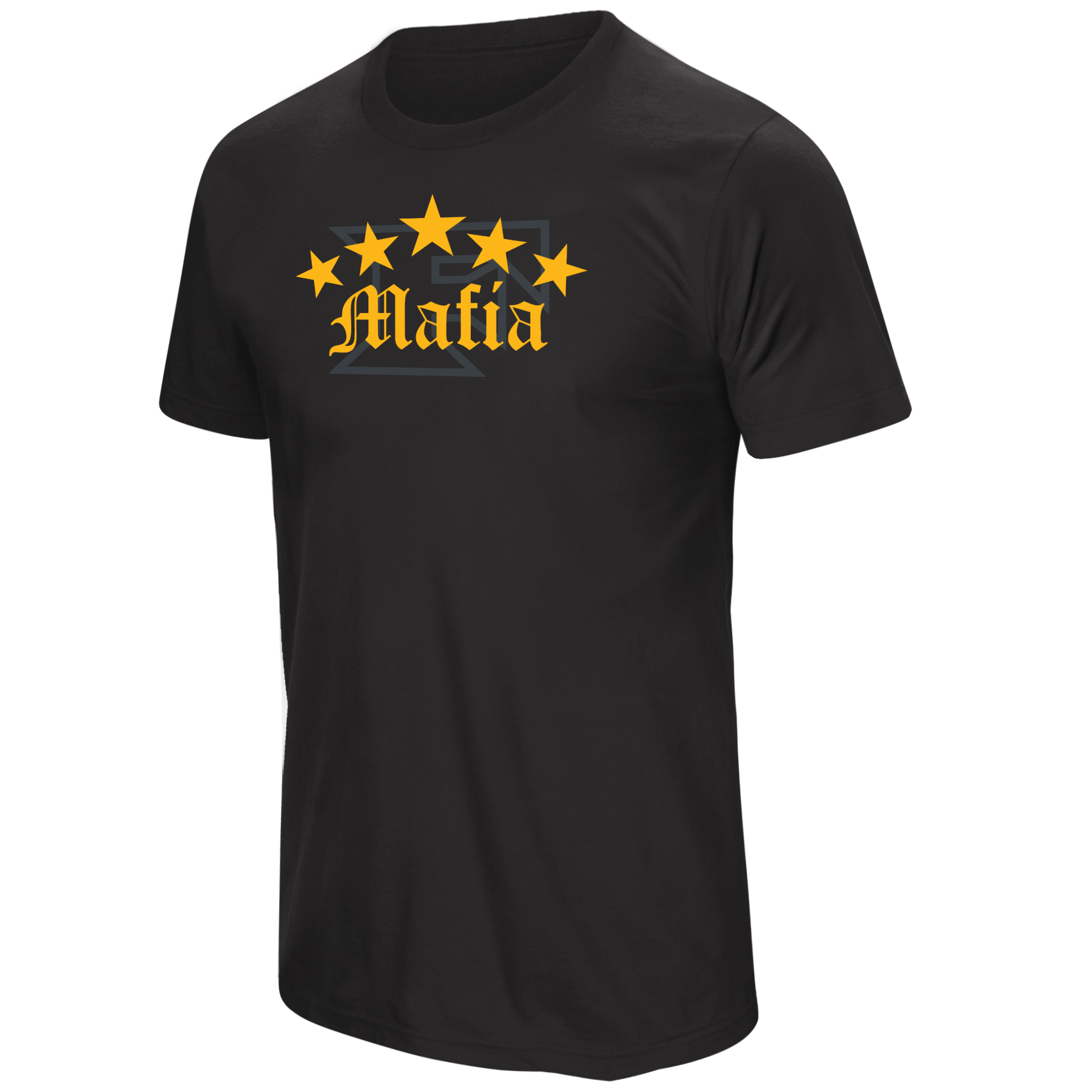 Five Star Mafia Black Tee