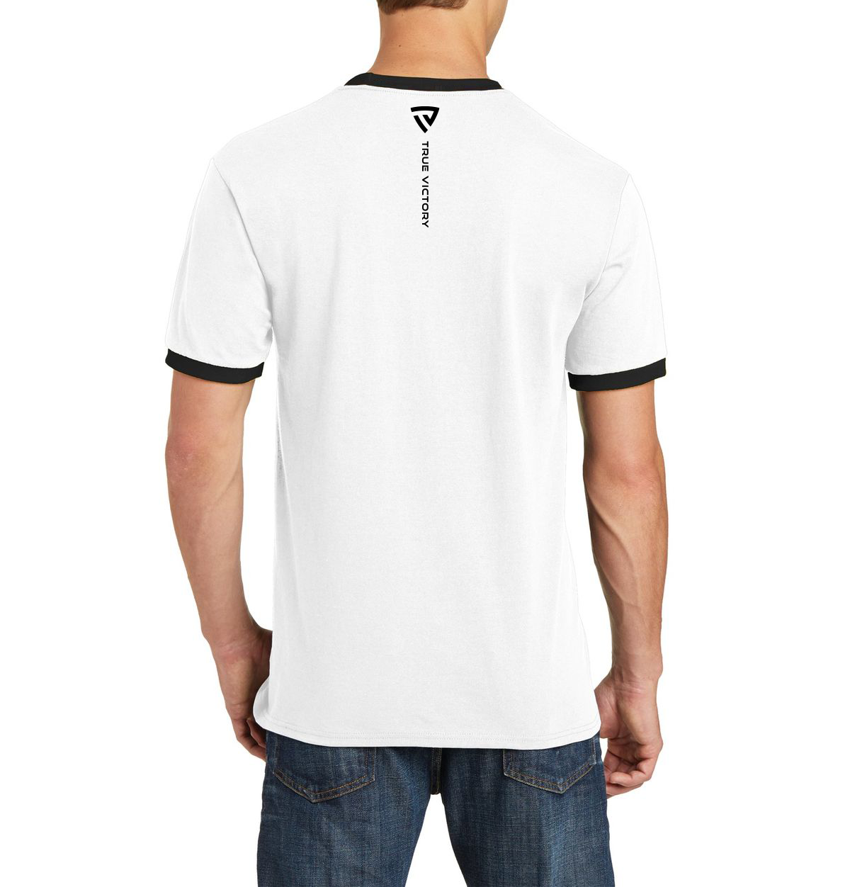 Glitch X Eli Harris Signature Series White/Black Ringer Tee