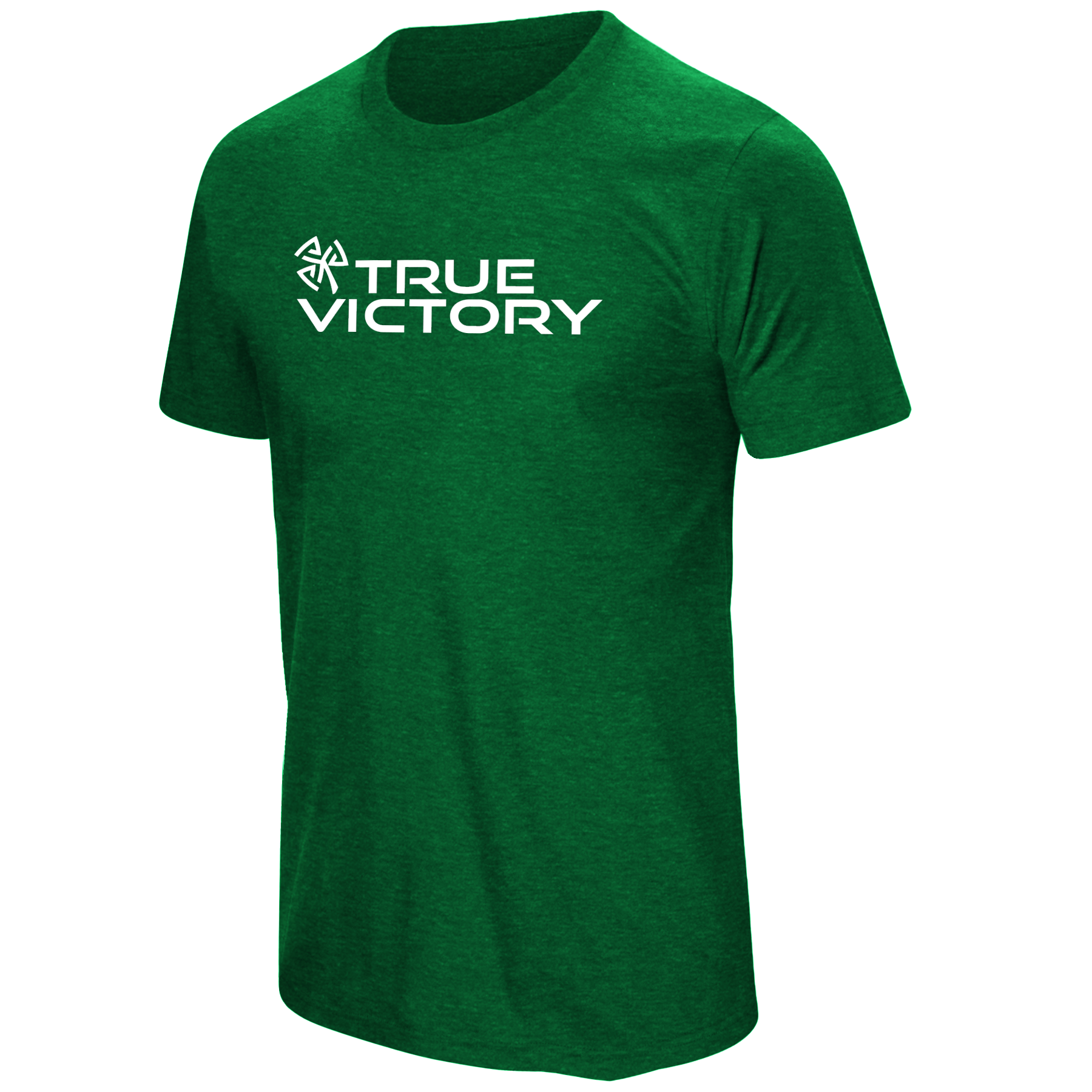 Men's Victorious Shamrock Kelly Green Tee