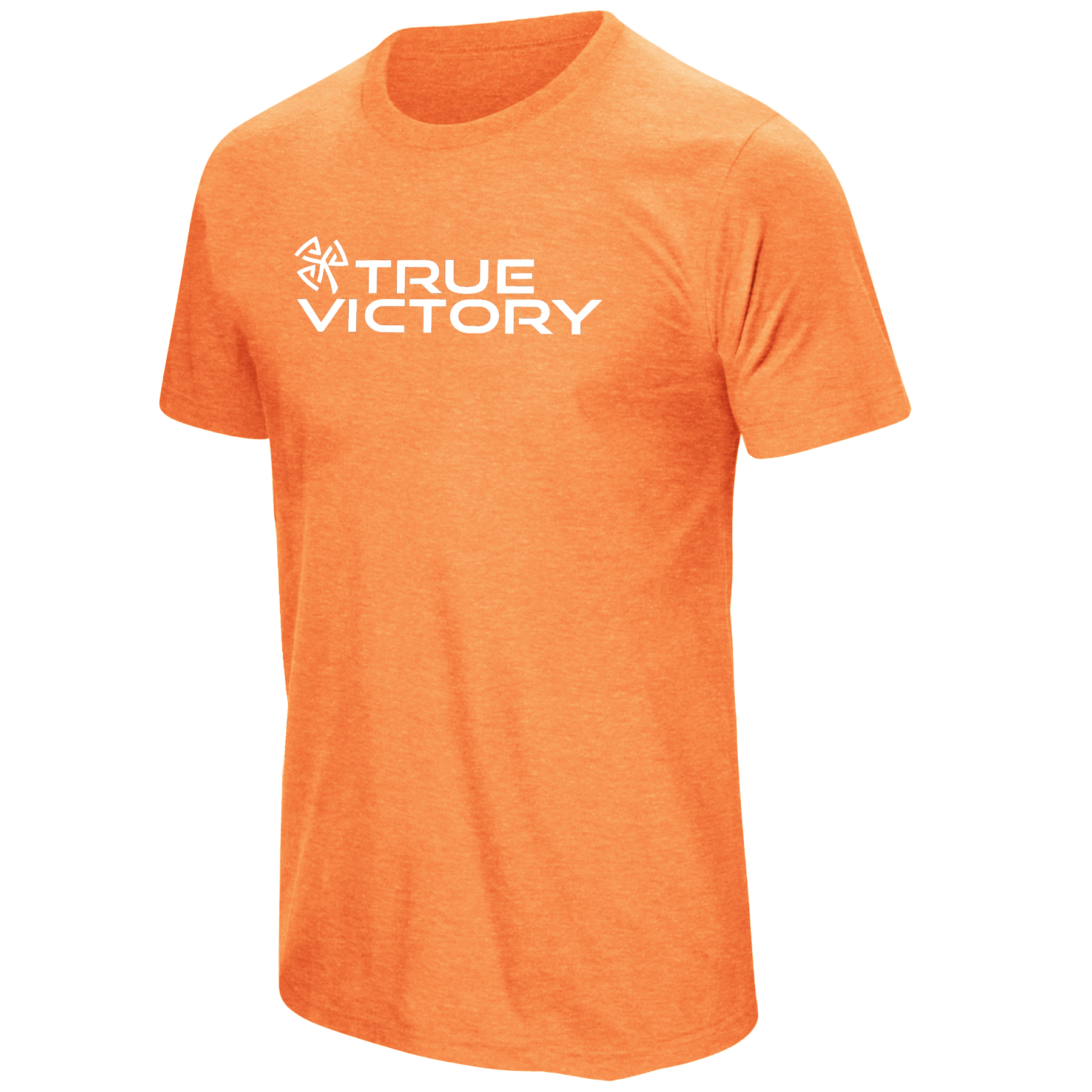 Men's Victorious Shamrock Orange Tee