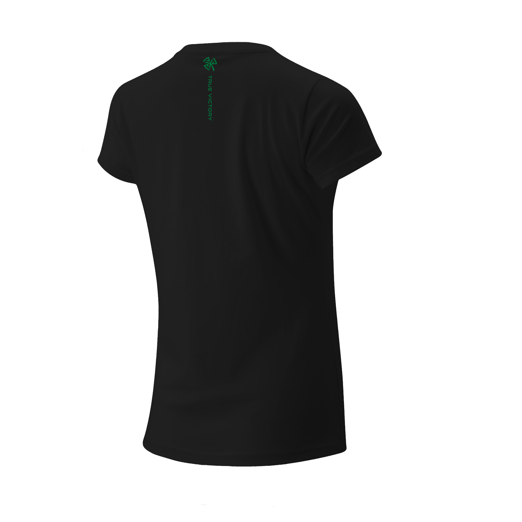 Women's Victorious Shamrock Black Tee